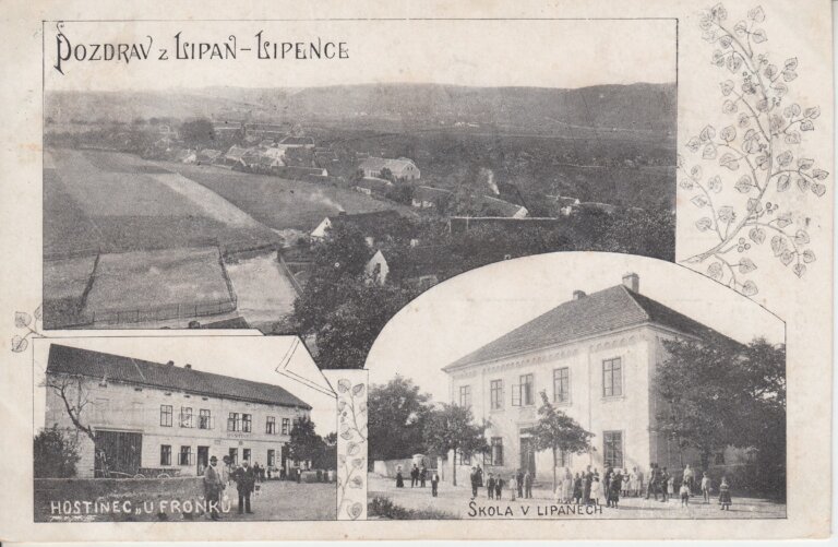 hostinec u Froňků
škola v Lipanech